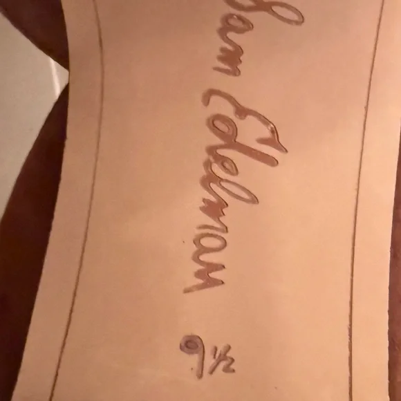 Sam Edelman Rodney d’Orsay Flat, Brown Suede, Size 9-1/2, NWOB - Picture 9 of 10